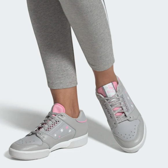 NEW Adidas Slamcourt‎ EF2088 Pink Star Gray Sneaker
